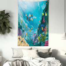 Underwater Scenery Tapestry