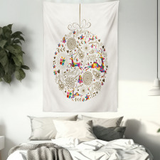 Polygon Deer as Ball Tapestry