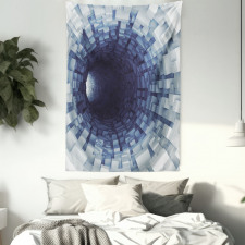 Digital Print of Tunnel Tapestry