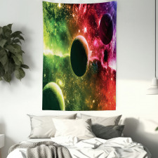 Cosmos Galaxy Nebula Tapestry