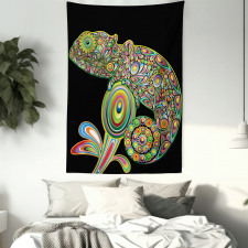 Chameleon Embelished Tapestry