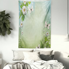 Flowers and Butterflies Tapestry