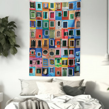 Mediterranean Village Tapestry