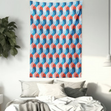 Mosaic Geometric Art Tapestry