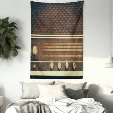 Retro 60s Music Style Tapestry