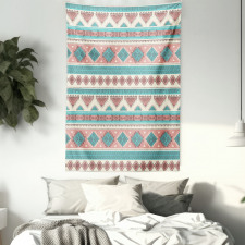 Aztec Art Style Tapestry