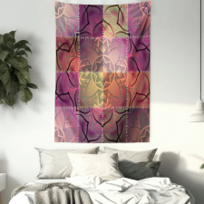 Modern Mandala Motif Tapestry