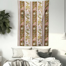 Persian Floral Pattern Tapestry