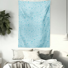 Water Drops Oceanic Naval Tapestry