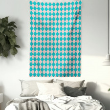 Retro Classical Tile Tapestry