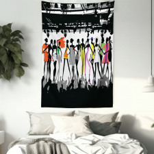 Modern Colorful Fashion Tapestry