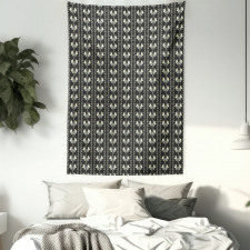 Spring Flowers Leaf Tapestry