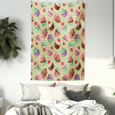 Bakery Polka Dots Tapestry