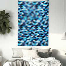 Geometric Design Stripes Tapestry