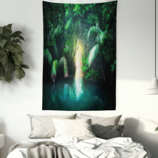 Mangrove Rainforest Lake Tapestry