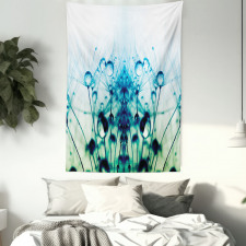 Floral Dandelion Arrangement Tapestry