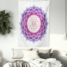 Mystical Yantra Mandala Tapestry