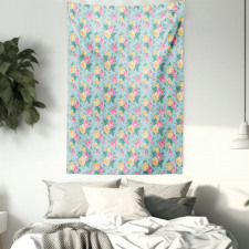 Summer Roses Bridal Tapestry