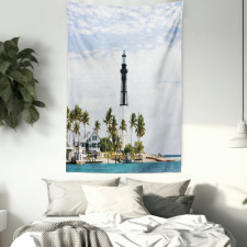 Lighthouse Palms Tapestry
