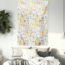 Lines with Vibrant Dot Tapestry