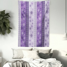 Christmas Snowflake Noel Tapestry