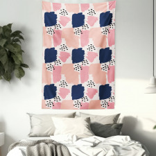 Pastel Art Pattern Tapestry