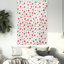 Teapots Polka Dots Tapestry