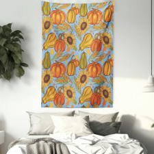 Agriculture Vegetables Tapestry