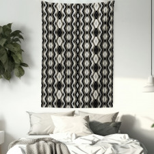 Chevron Zigzags Boho Tapestry