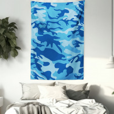 Aquatic Abstract Tapestry