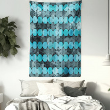 Contemporary Art Dots Tapestry