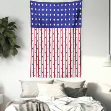 Stars and Stripes Flag Tapestry