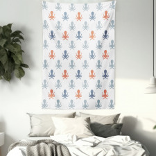 Nautical Silhouettes Tapestry