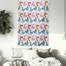 Floral Vibrant Ethnic Tapestry