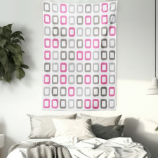 Square Frames Image Tapestry