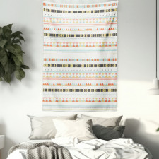 Soft Tribal Arrows Tapestry