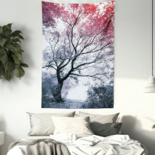 Abstract Colorful Dramatic Tapestry