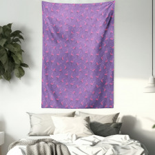 Dots Birds Kids Girls Tapestry