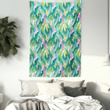 Exotic Jungle Hawaii Tapestry