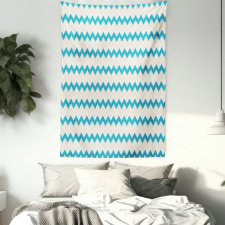 Zigzag Chevron Classical Tapestry