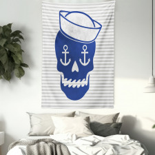 Anchor and Captains Hat Tapestry