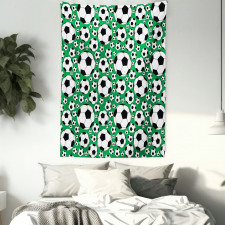 Popular Sports Motif Tapestry