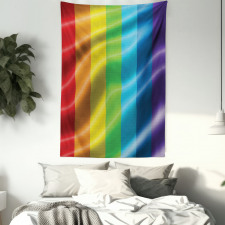 Pride Flag Inspired Design Tapestry