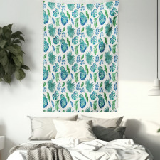 Monstera Coconut Palm Tapestry