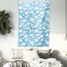 Clear Summer Sky Pattern Tapestry