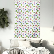 Cartoon Colorful Tapestry