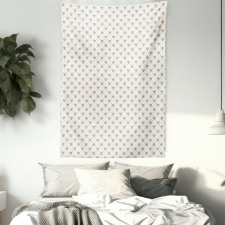 Polka Dots Crystals Tapestry