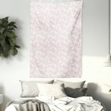 Retro Sakura Art Tapestry