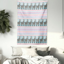 Patterned Alpaca Tapestry