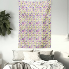 Pale Toned Pattern Tapestry